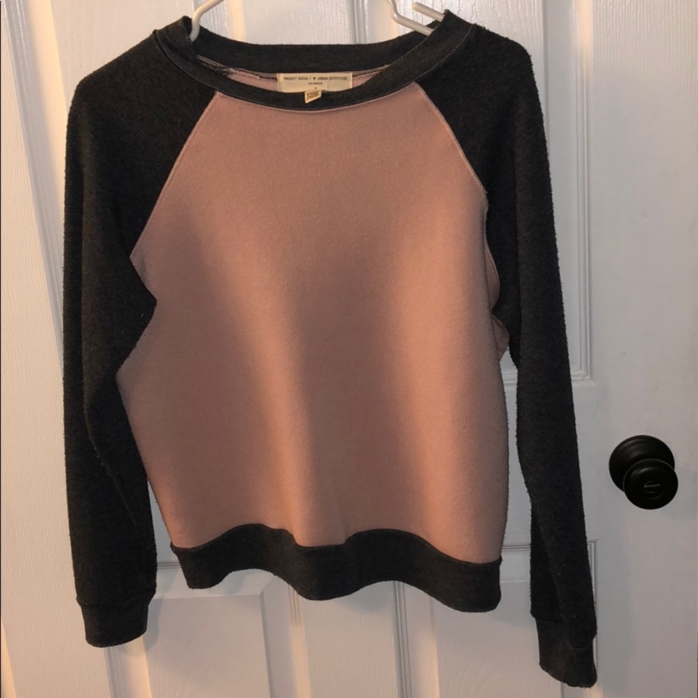 Project social t baseball sweatshirt